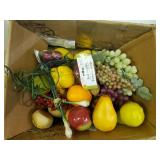 Faux decorative fruit