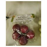 Faux decorative fruit