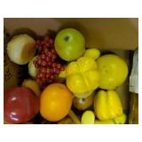 Faux decorative fruit