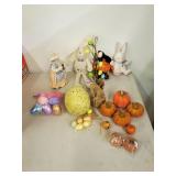Easter and Halloween decorations