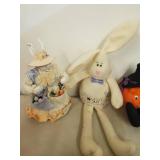 Easter and Halloween decorations