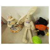 Easter and Halloween decorations