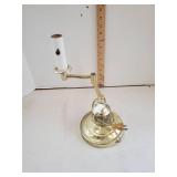 Swing Arm desk lamp- 12" H (plastic covering is broken)