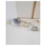 2 clip lamps