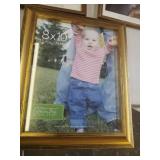 New picture frames and decorative wall art