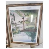 New picture frames and decorative wall art