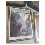 New picture frames and decorative wall art