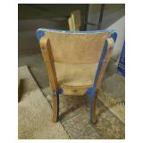 2 small wooden children