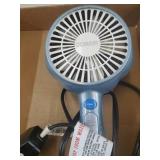 Conair blow dryer, spray bottles and Obey your body Nail care kit