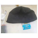Fleece hat, USB handwarmer gloves/mitten