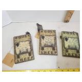 Box of Wooly Sheep hangers