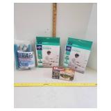 2 Handheld shower heads, HD glasses and a SockAid