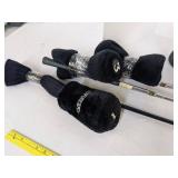 (3) Driver golf clubs & 8 1/2 M golf shoes