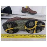 (3) Driver golf clubs & 8 1/2 M golf shoes