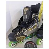 Tour code ex roller blades size 5 w/4 extra wheels