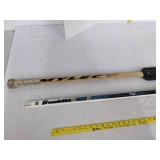 (2) Goalie sticks Franklin street tech & Myleg