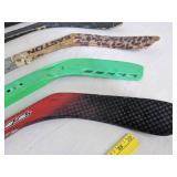 (5) Hockey sticks (3) Easton, supreme & Reebok