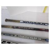 (5) Hockey sticks (3) Easton, supreme & Reebok