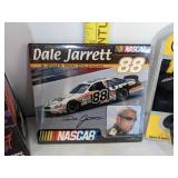 Doug Wolfgang bobble head, Dale Jarrett sign, Matt Kenseth #17 Dewalt die cast figurine