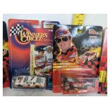 NASCAR collector cars in package Tim #36, Juan #42, Todd #35, Alan #7, Lake #9, Dale #88, Darrell #17 & Digger #10