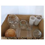 Various candle holders/stands