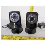 (2) D-Link cameras