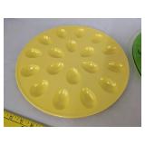 (3) deviled egg platters