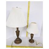 Matching table lamp 1 Small & 1 Large