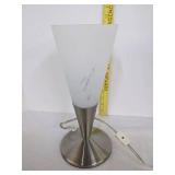 White accent table lamp