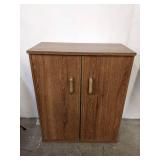 VHS/DVD/CD media storage cabinet 23 1/2" W x 12" D x 29" H