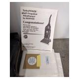 Hoover turbopower self-propelled windtunnel vacuum