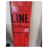 Line skis supernatural 92 w/summit poles