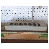 Wooden work bench w/swivel base bench vise 4" 58" W x 27 1/2" D x 38" H