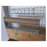 Wooden work bench w/swivel base bench vise 4" 58" W x 27 1/2" D x 38" H