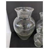 (5) Round vases