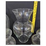 (5) Round vases