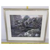 Peace skyes landscape wall art