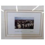 South battery rooftops, magnolia garden, moon over colonial lake wall art