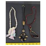 (3) Necklaces (2) W/pendants