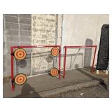(2) Franklin Hockey goals 58" W x 28"  D x 48" H