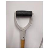 Metal rake, hoe & scoop shovel