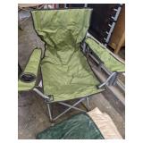 Folding lawn chair w/(2) air mattress