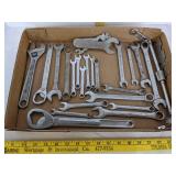 Various wrenches