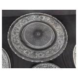 (4) Glass decor plates