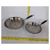 (2) Calphalon skillets