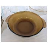 Glass baking dishes