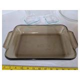 Glass baking dishes