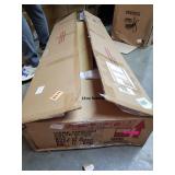 Chopline Glam Modern 3 Seater Velvet Couch Black - Retail: $1014.00