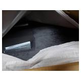 Chopline Glam Modern 3 Seater Velvet Couch Black - Retail: $1014.00