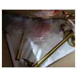 Camden&Wells - Simone Floor Lamp - Matte White/Brass